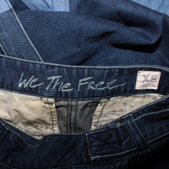 NWT Free People Wild is the Wind Denim Wrap Maxi Skirt Size XS - Picture 6 of 7